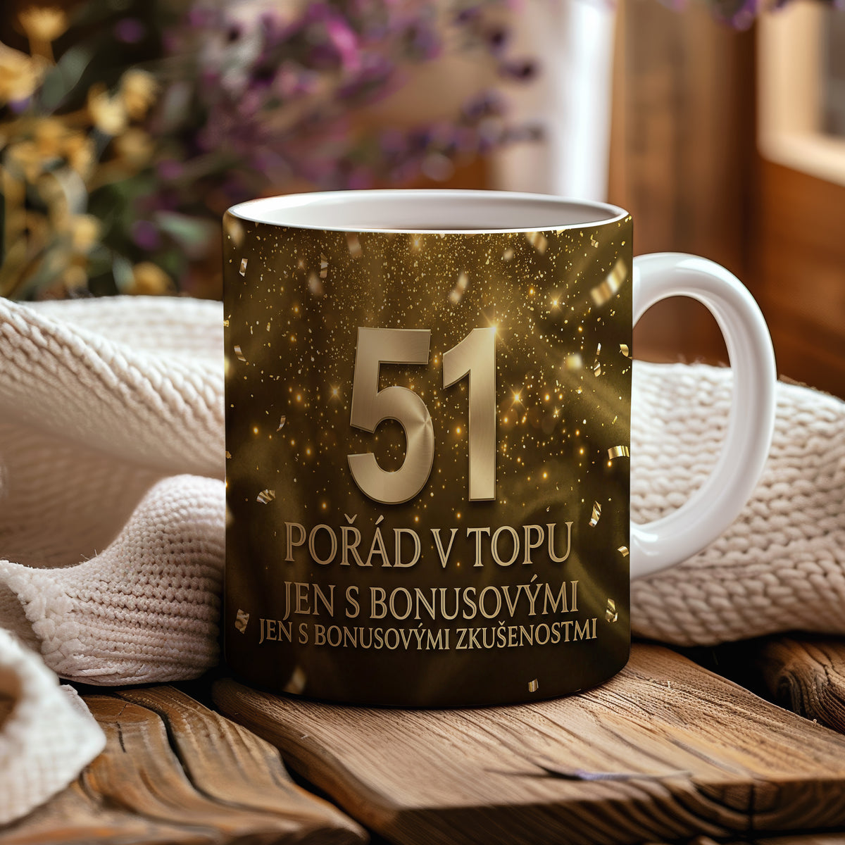 Narozeninový hrnek 51 let – POŘÁD V TOPU JEN S BONUSOVÝMI ZKUŠENOSTMI