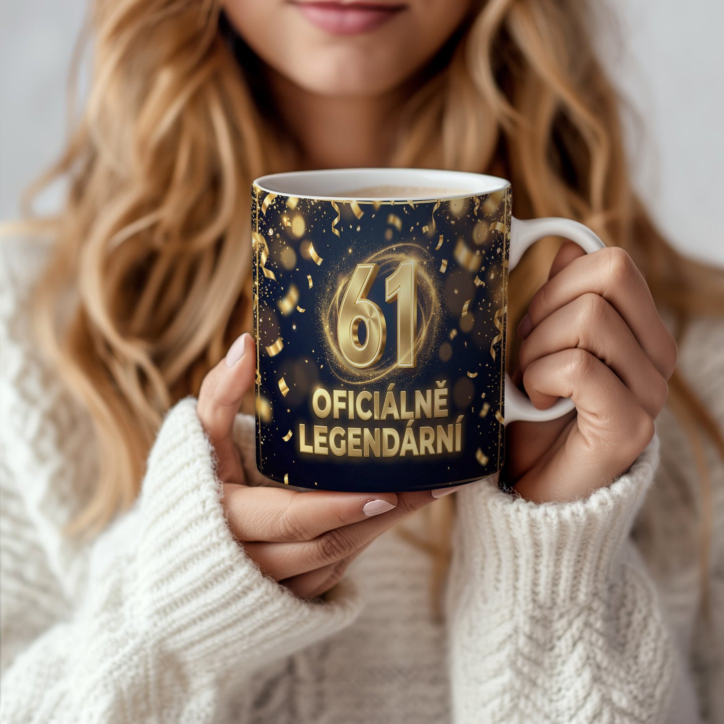 Narozeninový hrnek 61 let – OFICIÁLNĚ LEGENDÁRNÍ