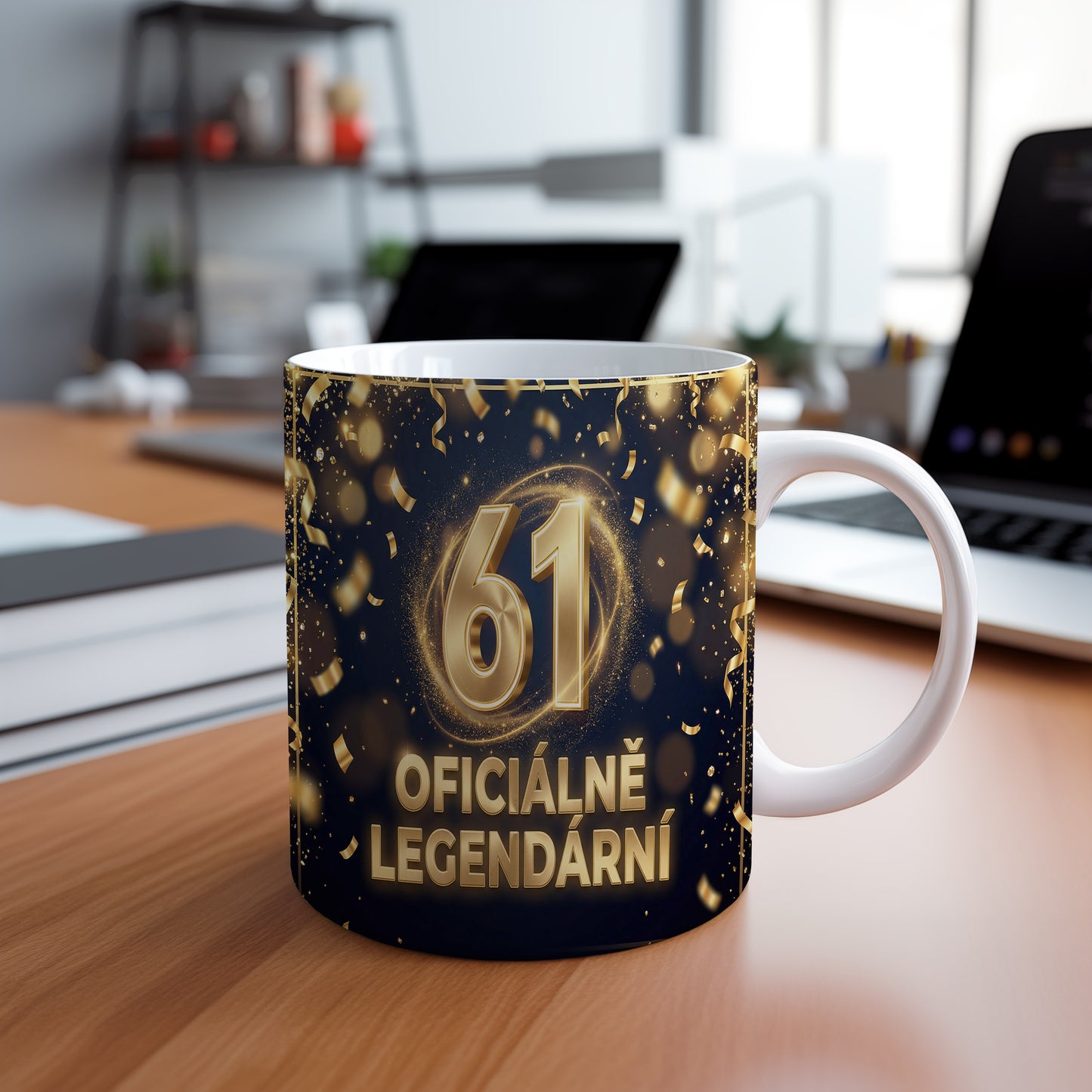Narozeninový hrnek 61 let – OFICIÁLNĚ LEGENDÁRNÍ