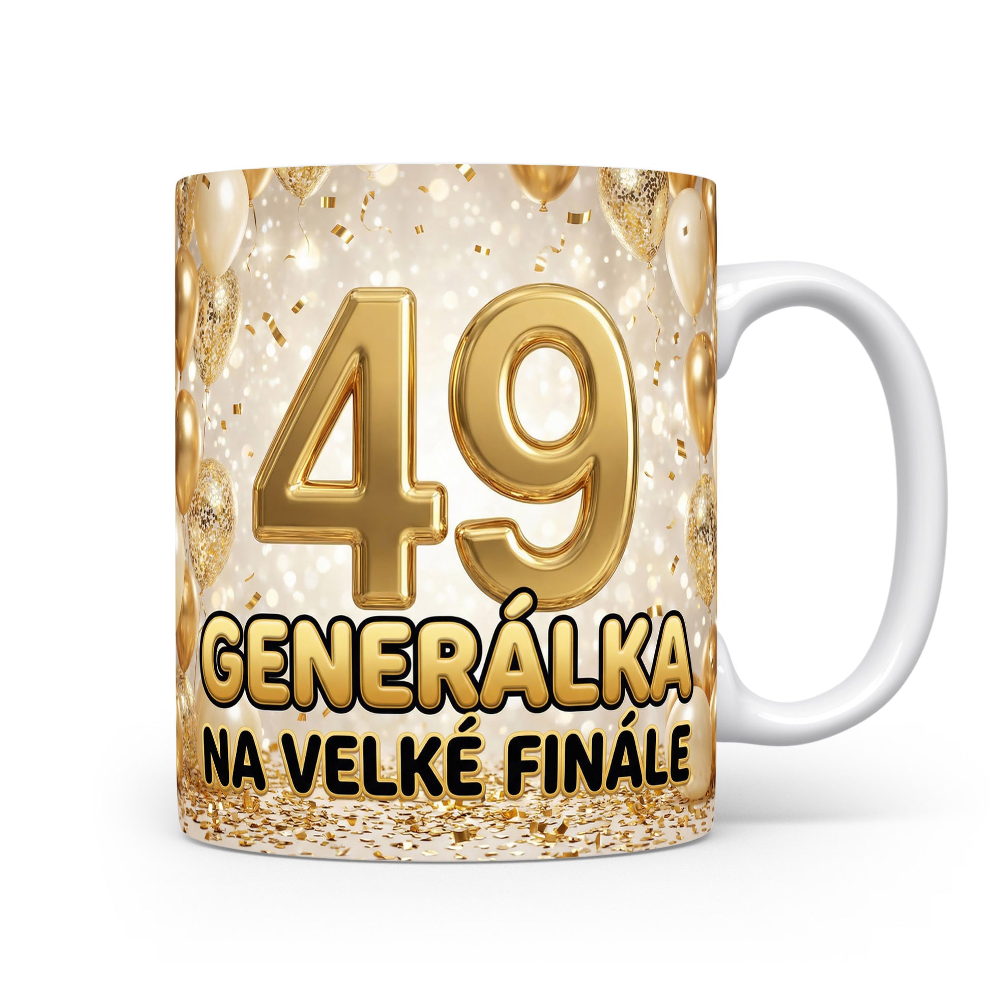 Narozeninový hrnek s číslem 49