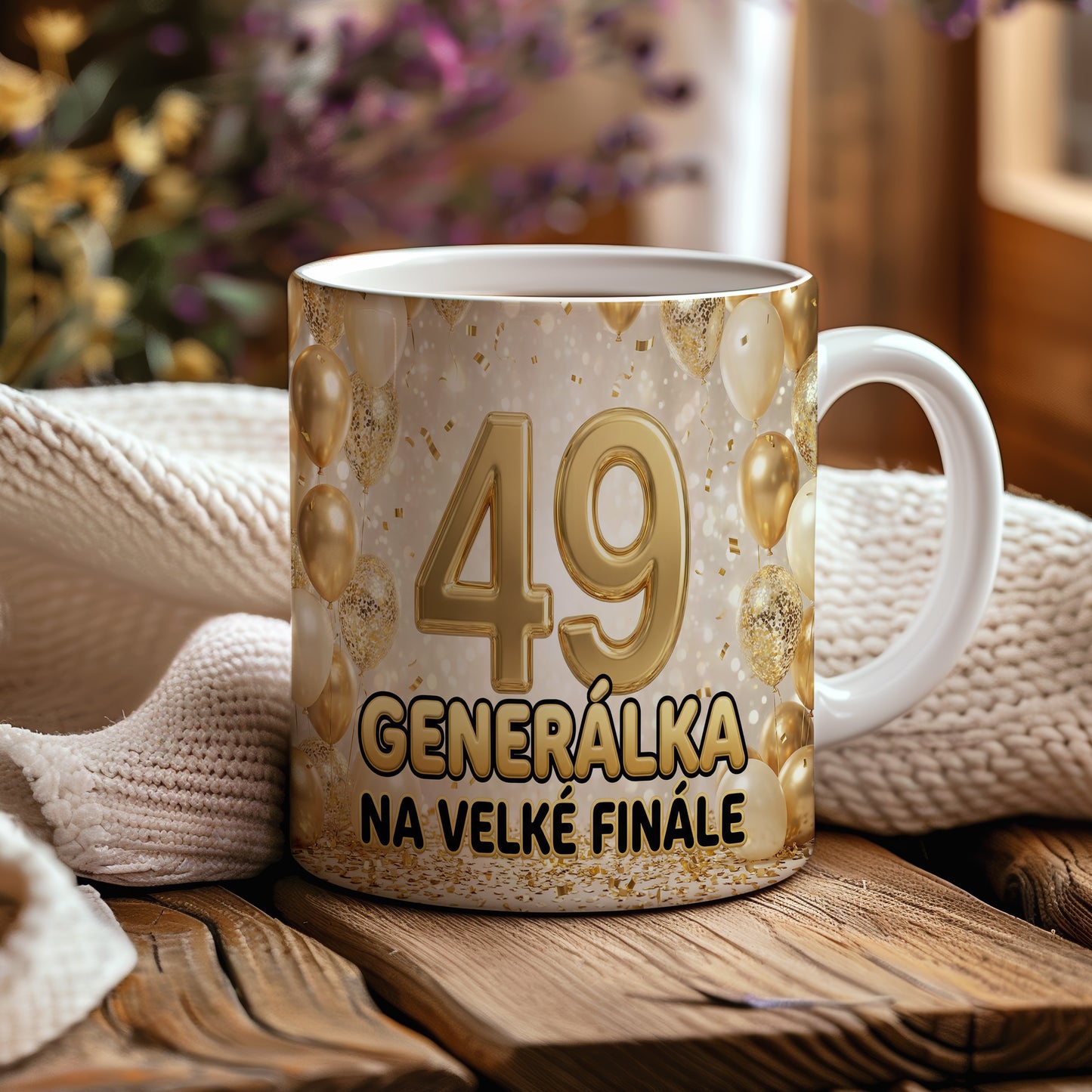 Narozeninový hrnek 49 let – GENERÁLKA NA VELKÉ FINÁLE