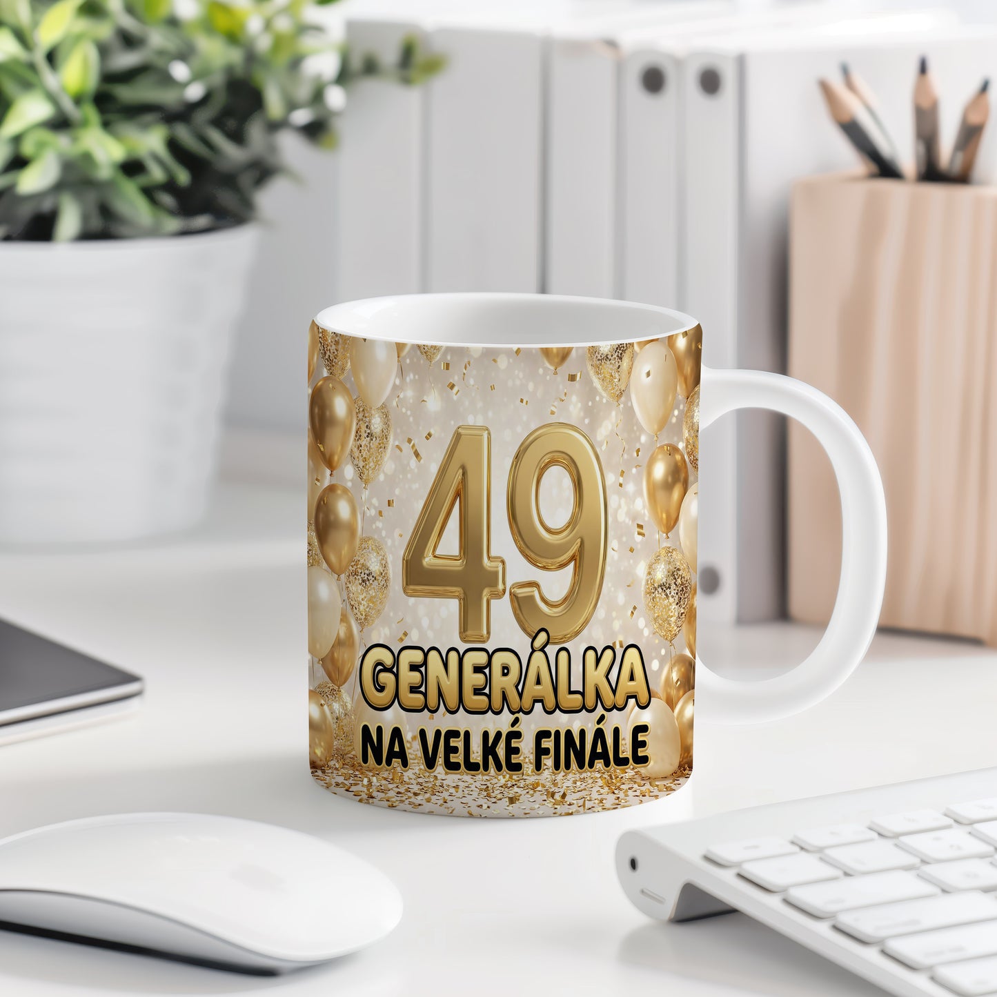 Narozeninový hrnek 49 let – GENERÁLKA NA VELKÉ FINÁLE