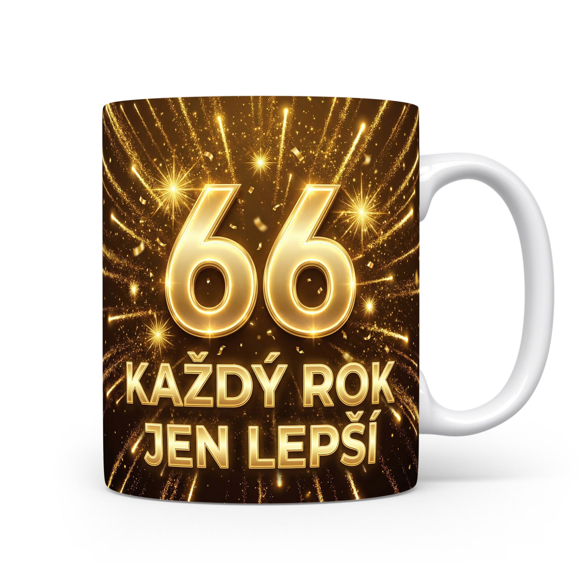 Narozeninový hrnek 66 let