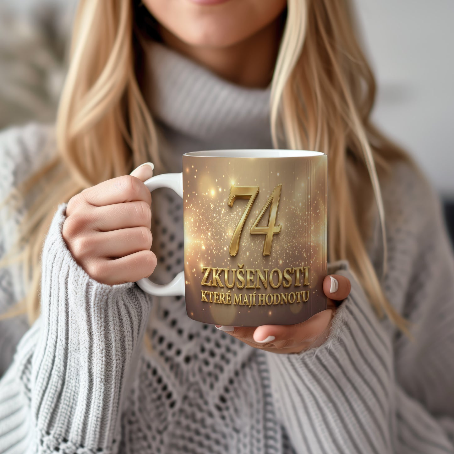 Narozeninový hrnek 74 let – ZKUŠENOSTI, KTERÉ MAJÍ HODNOTU