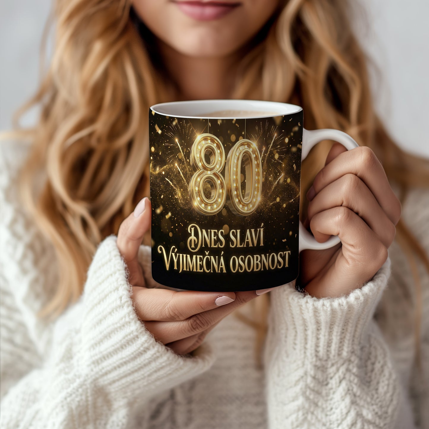 Narozeninový hrnek 80 let – DNES SLAVÍ VÝJIMEČNÁ OSOBNOST