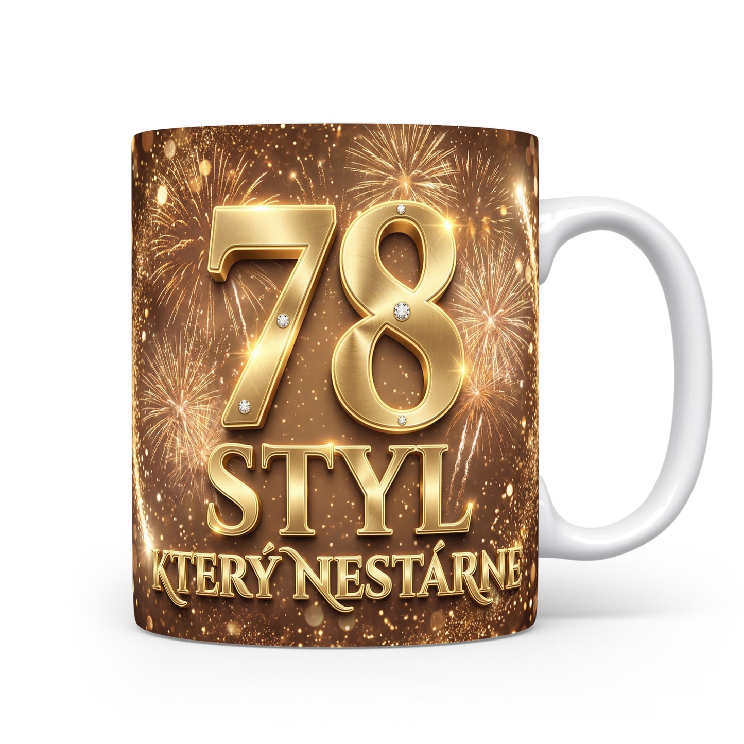 Narozeninový hrnek s číslem 78