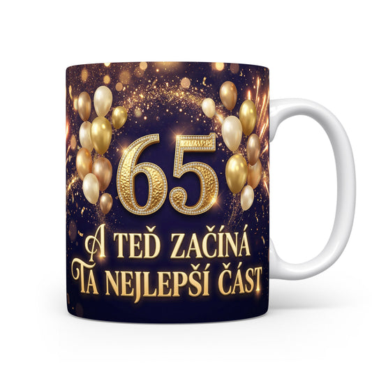 Narozeninový hrnek 65