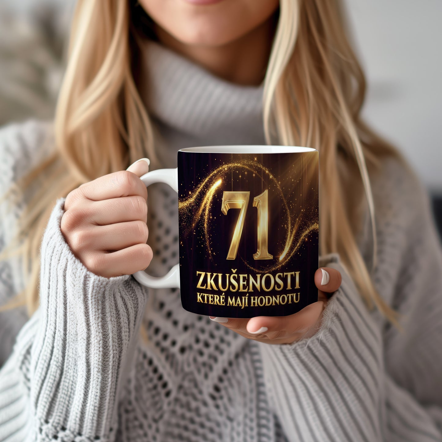 Narozeninový hrnek 71 let – ZKUŠENOSTI KTERÉ MAJÍ HODNOTU