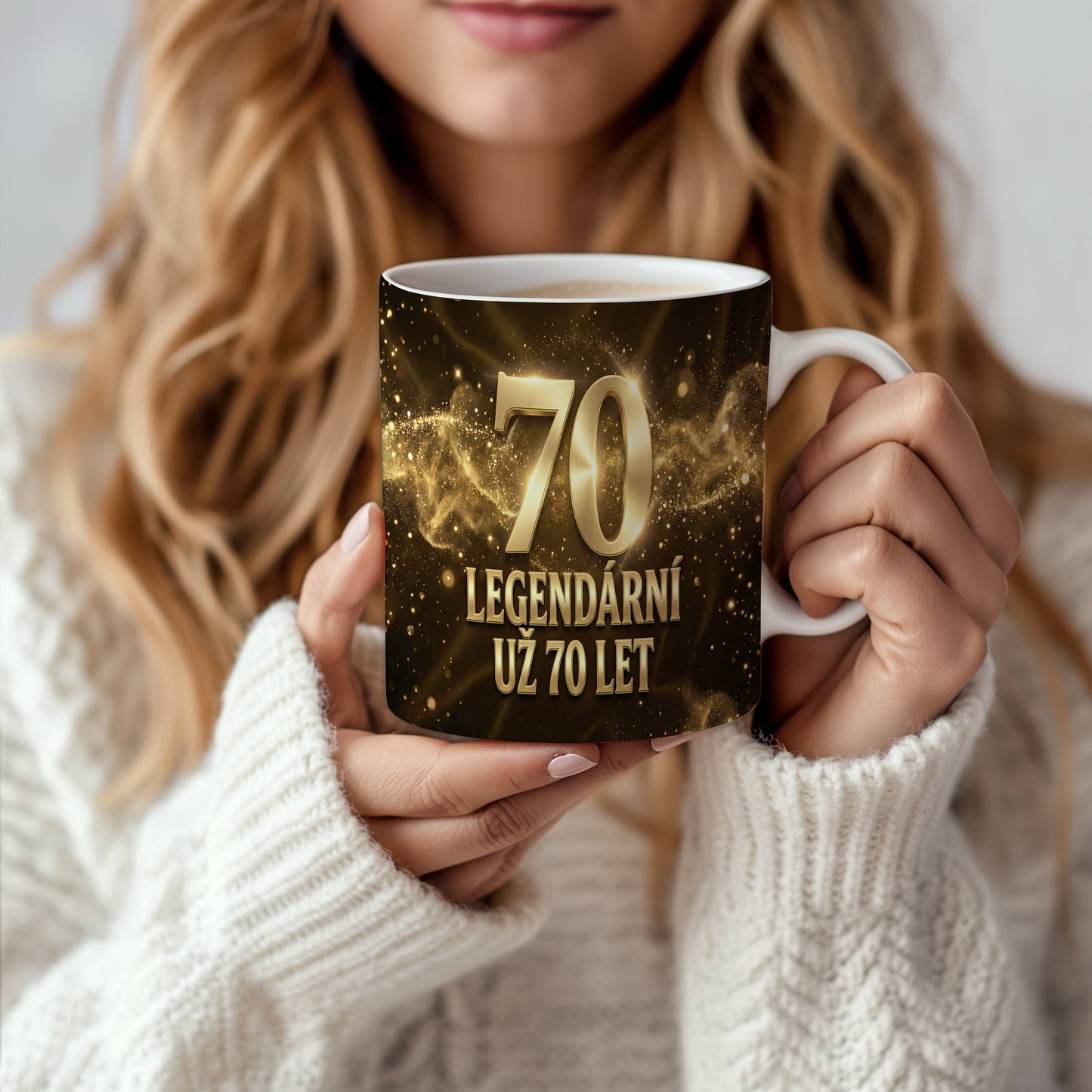 Narozeninový hrnek 70 let – LEGENDÁRNÍ UŽ 70 LET