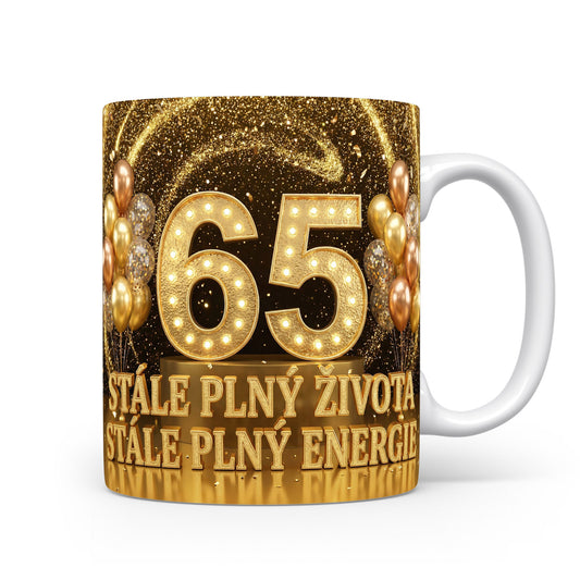 Narozeninový hrnek 65 let