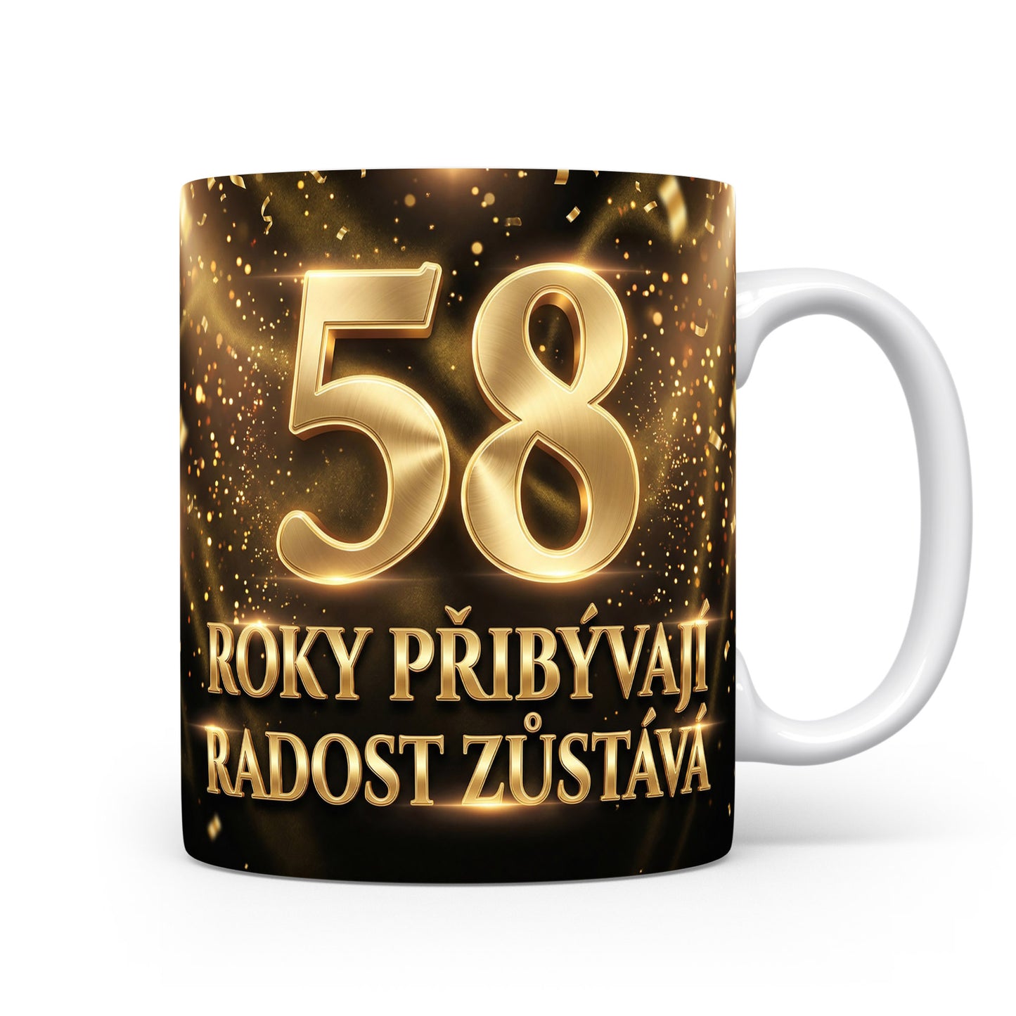 Narozeninový hrnek 58 let