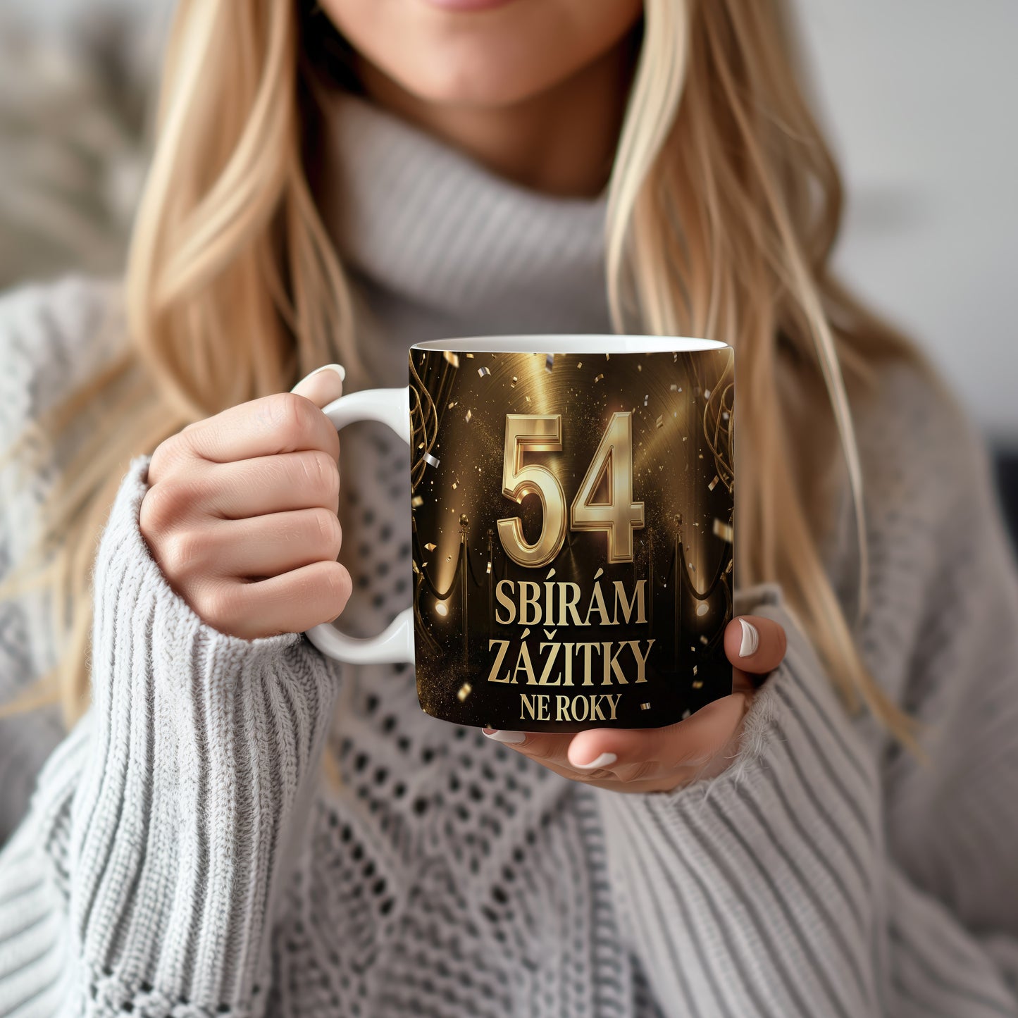 Narozeninový hrnek 54 let – SBÍRÁM ZÁŽITKY NE ROKY
