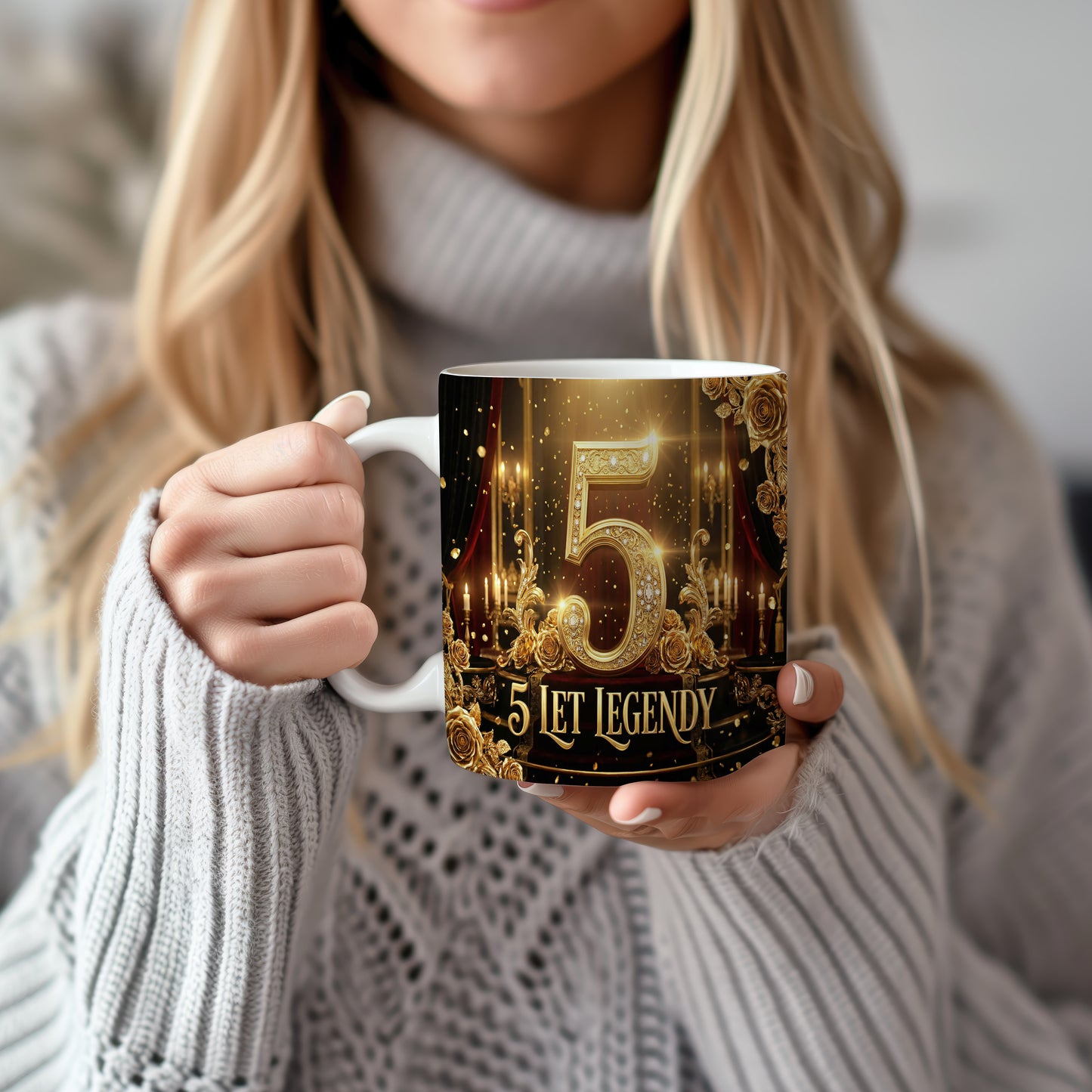 Narozeninový hrnek 5 let – 5 LET LEGENDY