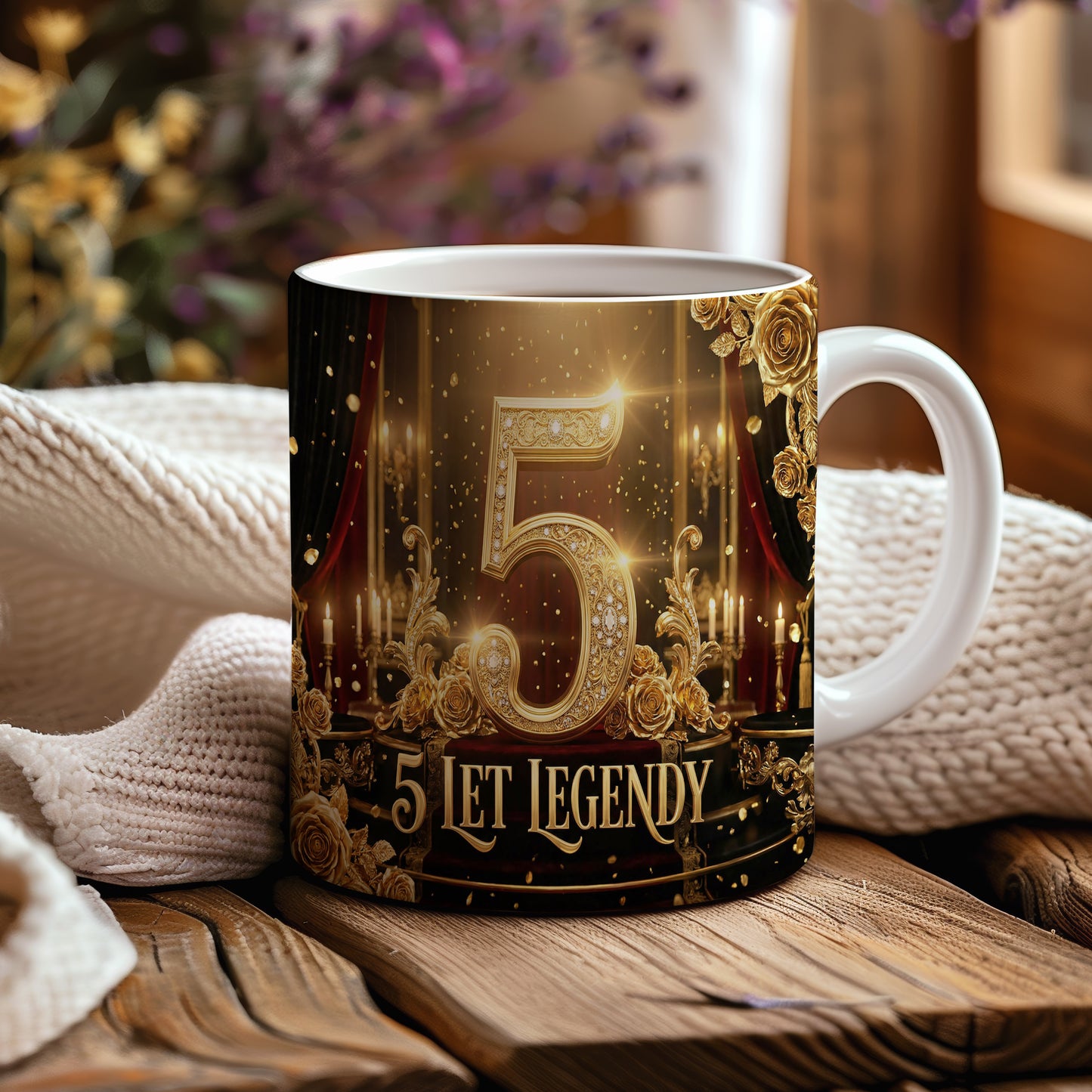 Narozeninový hrnek 5 let – 5 LET LEGENDY