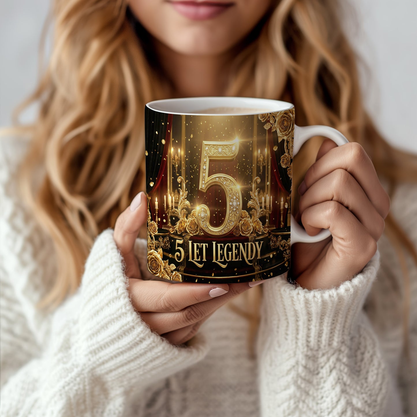 Narozeninový hrnek 5 let – 5 LET LEGENDY