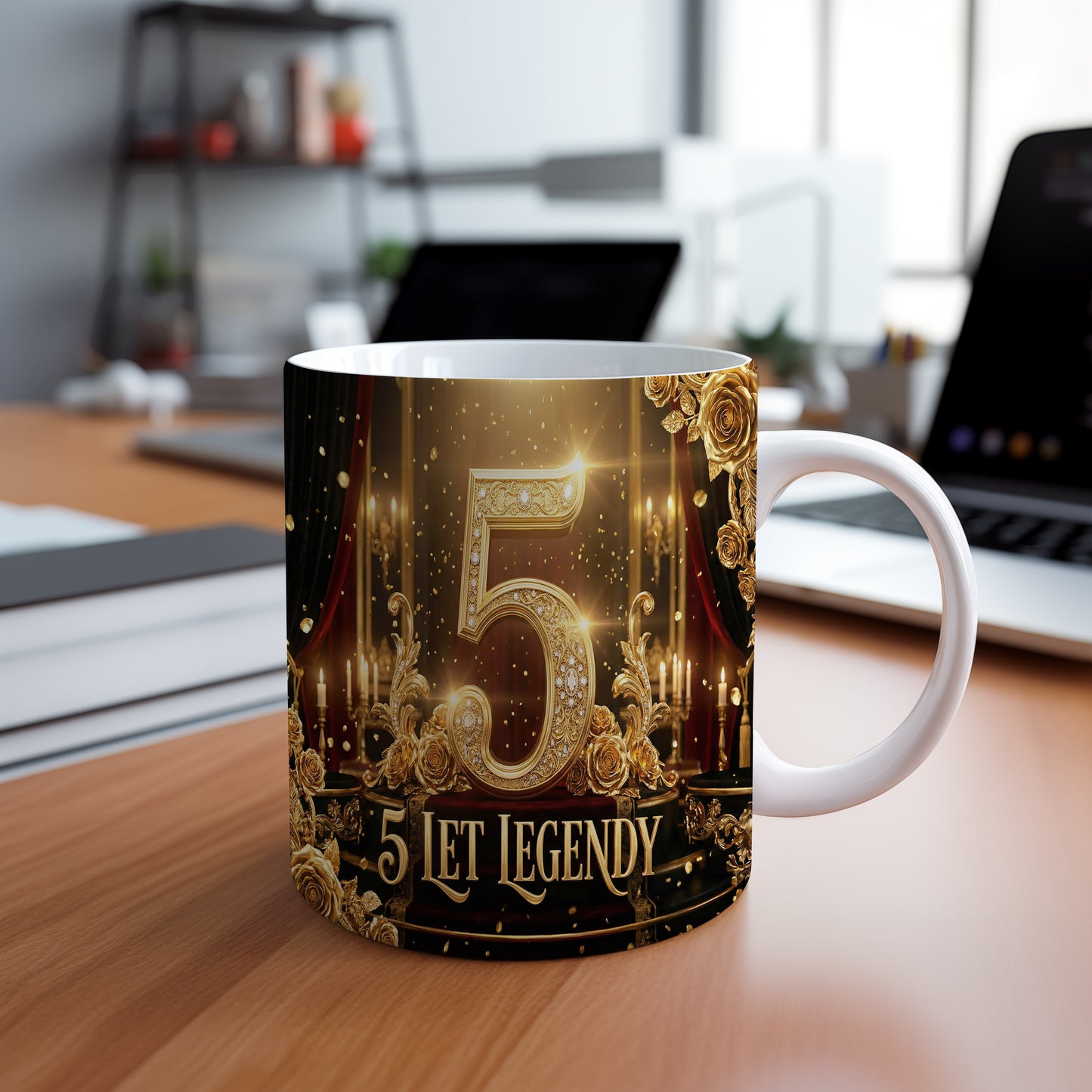 Narozeninový hrnek 5 let – 5 LET LEGENDY