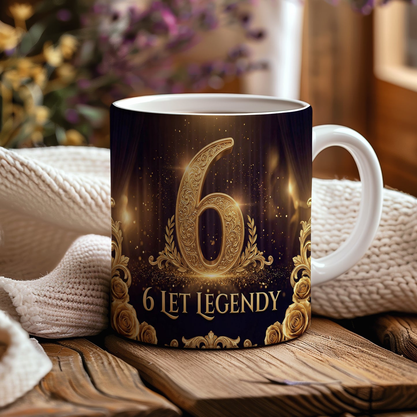 Narozeninový hrnek 6 let – 6 LET LEGENDY
