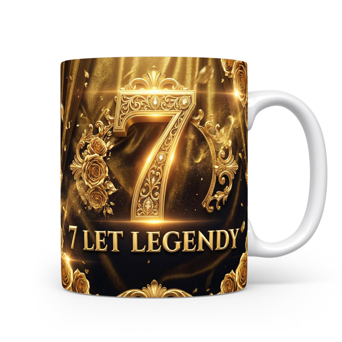 Hrnček s nápisem 7 LET LEGENDY