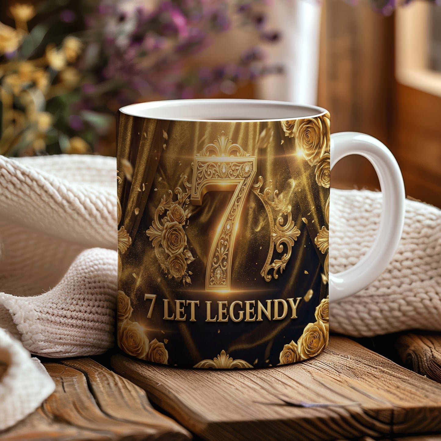 Narozeninový hrnek 7 let – 7 LET LEGENDY