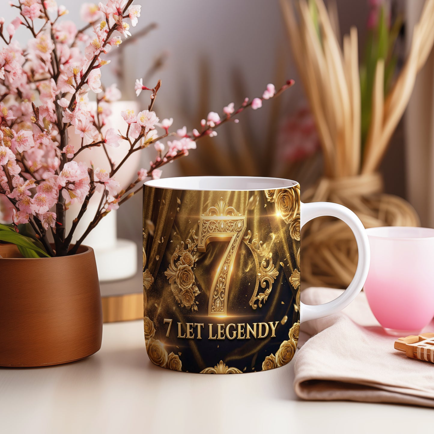 Narozeninový hrnek 7 let – 7 LET LEGENDY