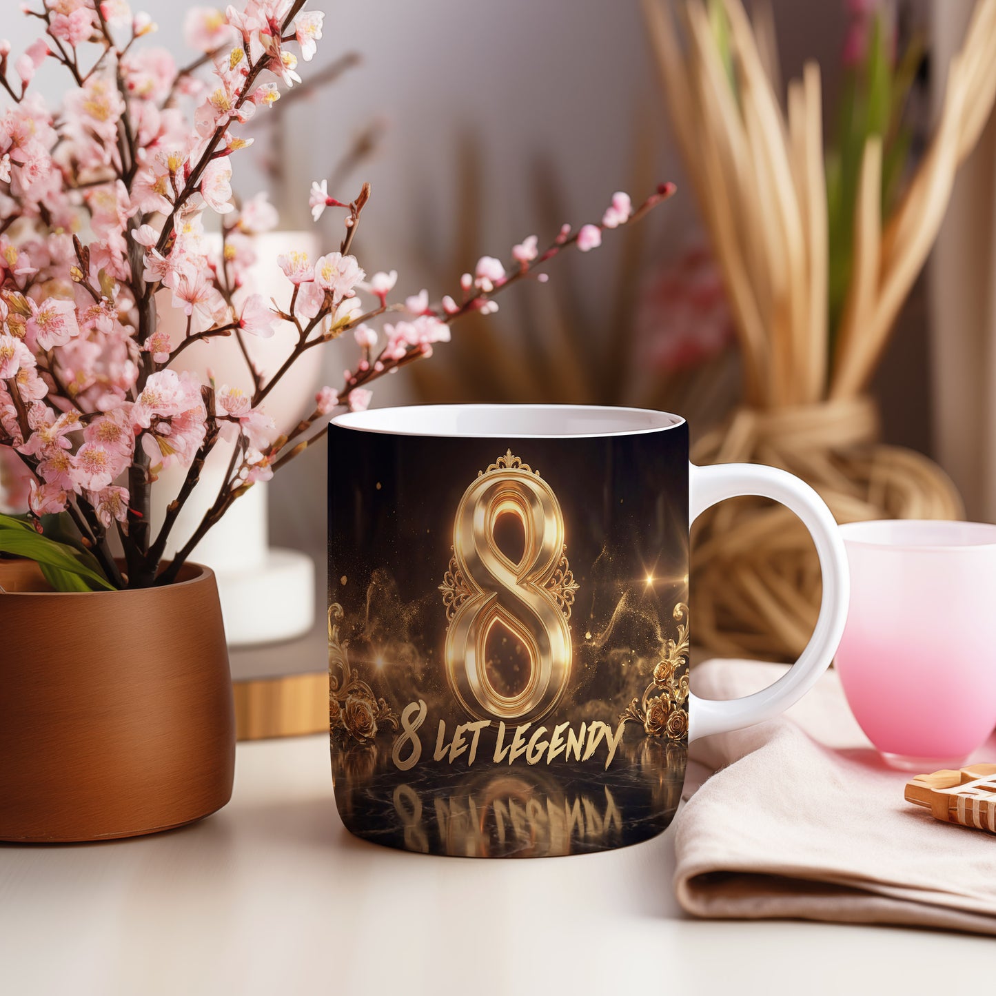 Narozeninový hrnek 8 let – 8 LET LEGENDY