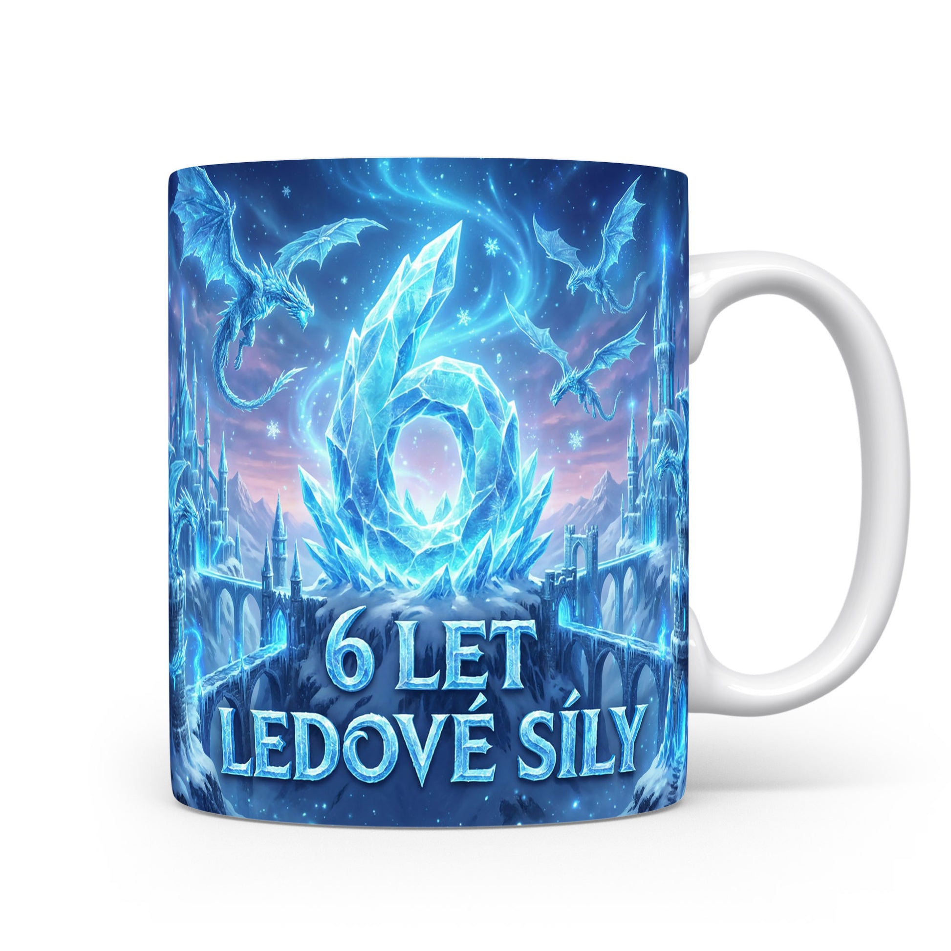 Hrnček s motivem LEDOVÉ SÍLY