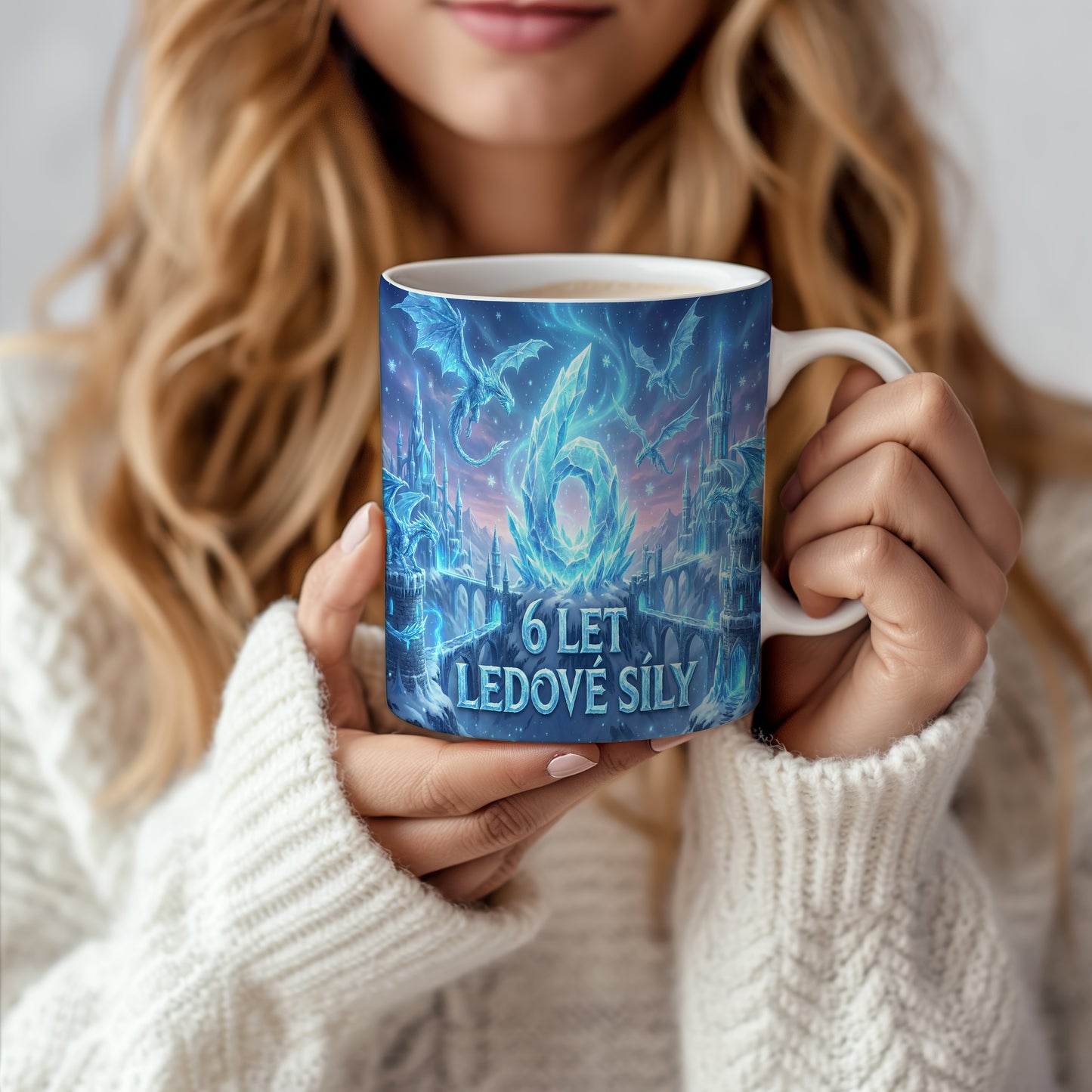 Narozeninový hrnek 6 let – LEDOVÉ SÍLY