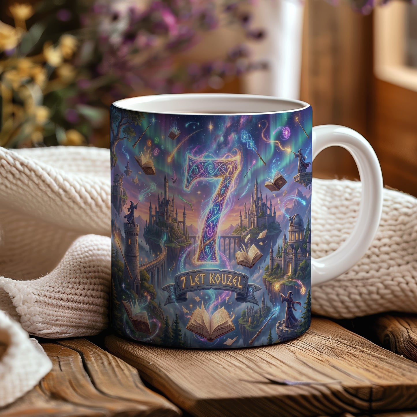 Narozeninový hrnek 7 let – 7 LET KOUZEL