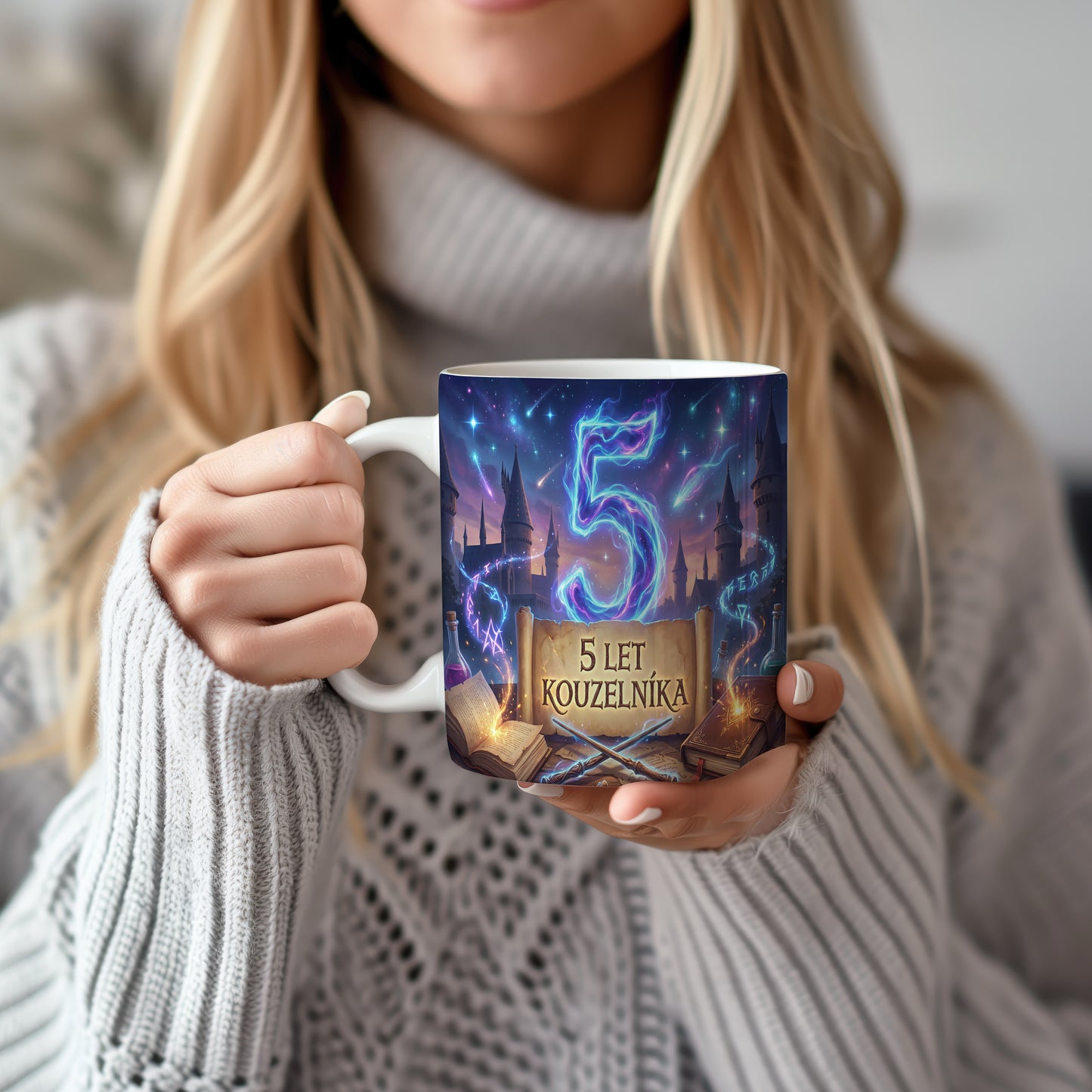 Narozeninový hrnek 5 let – 5 LET KOUZELNÍKA