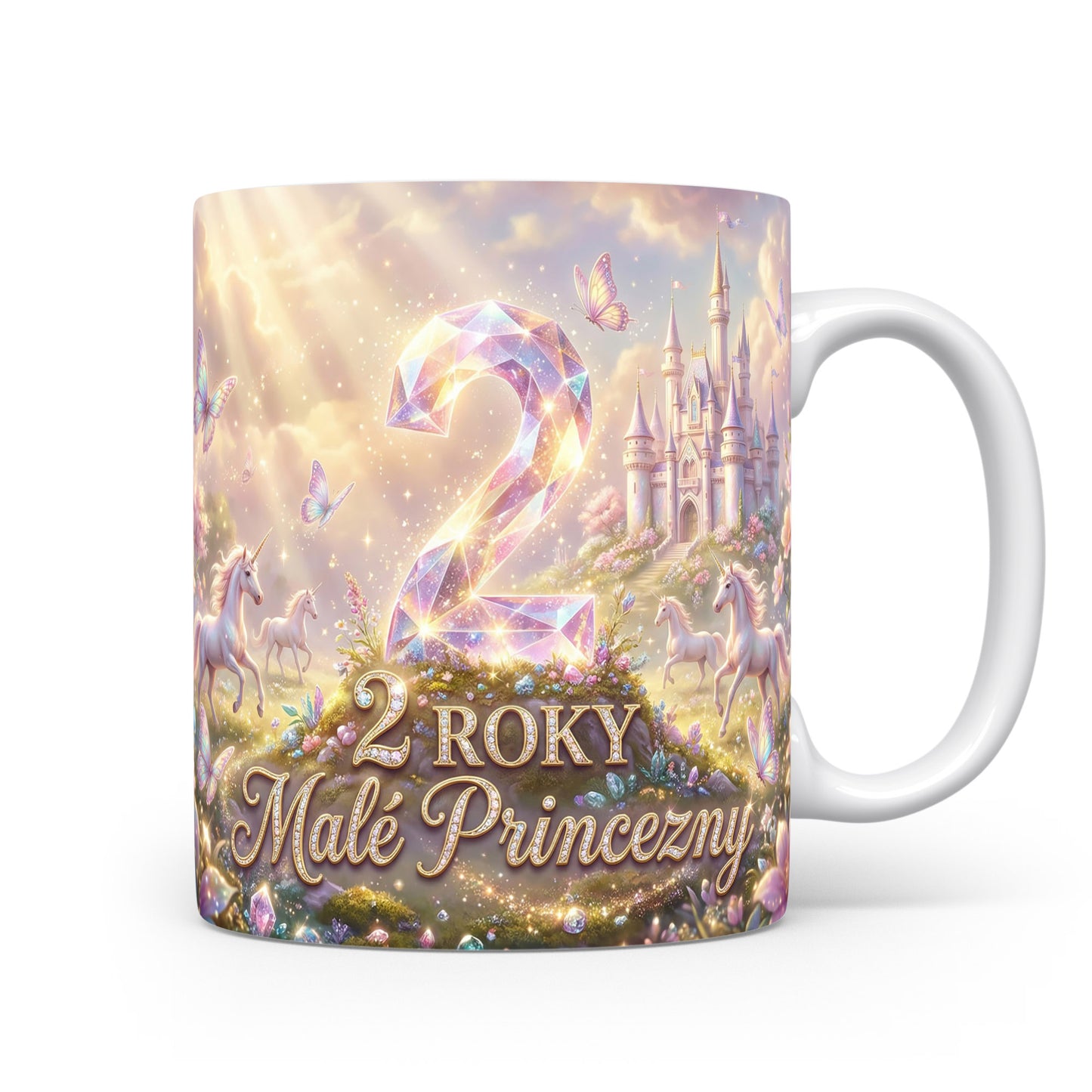 Hrnček s motivem pro malé princezny