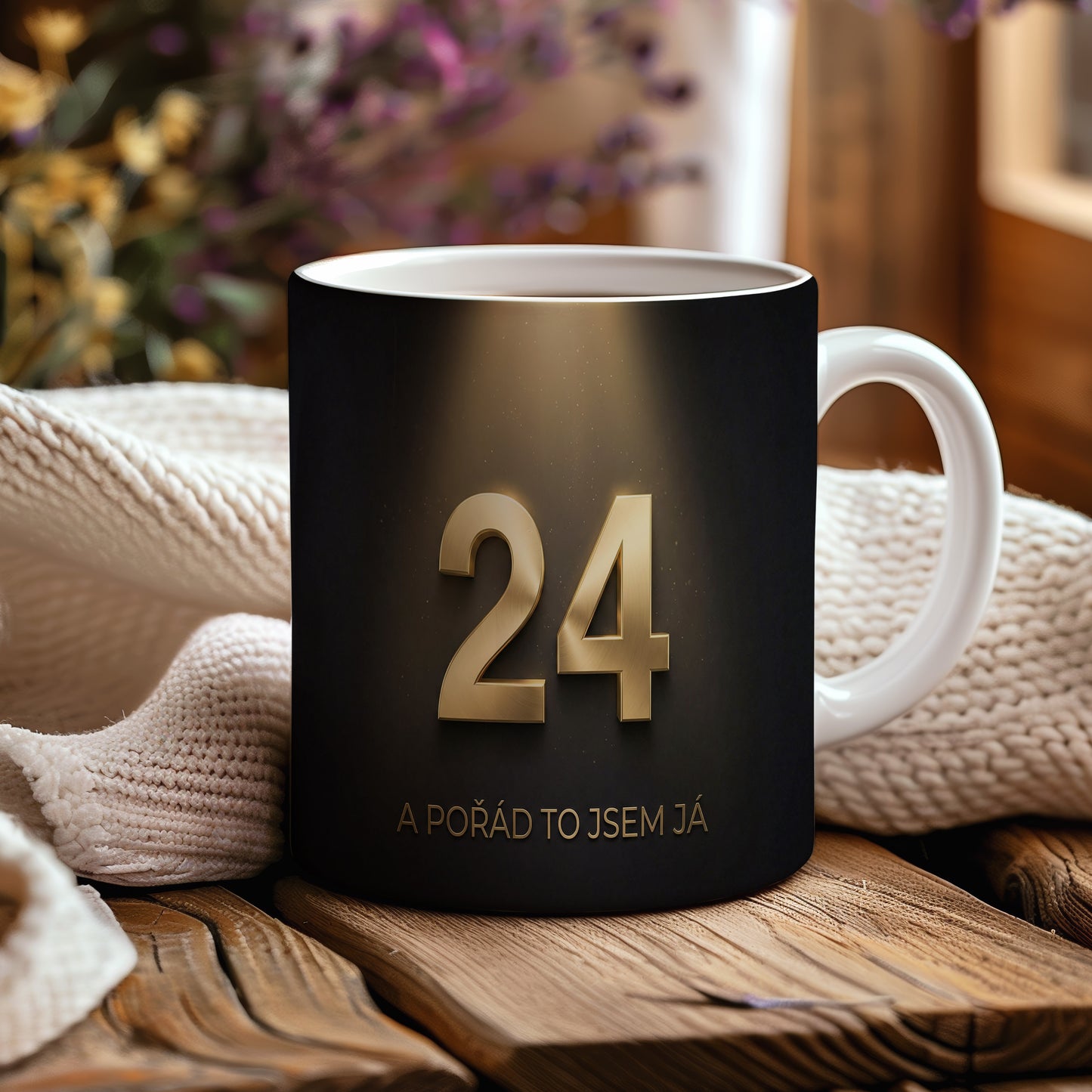 Narozeninový hrnek 24 let – A POŘÁD TO JSEM JÁ