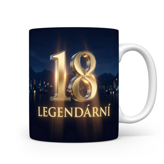 Hrnček s nápisem LEGENDÁRNÍ