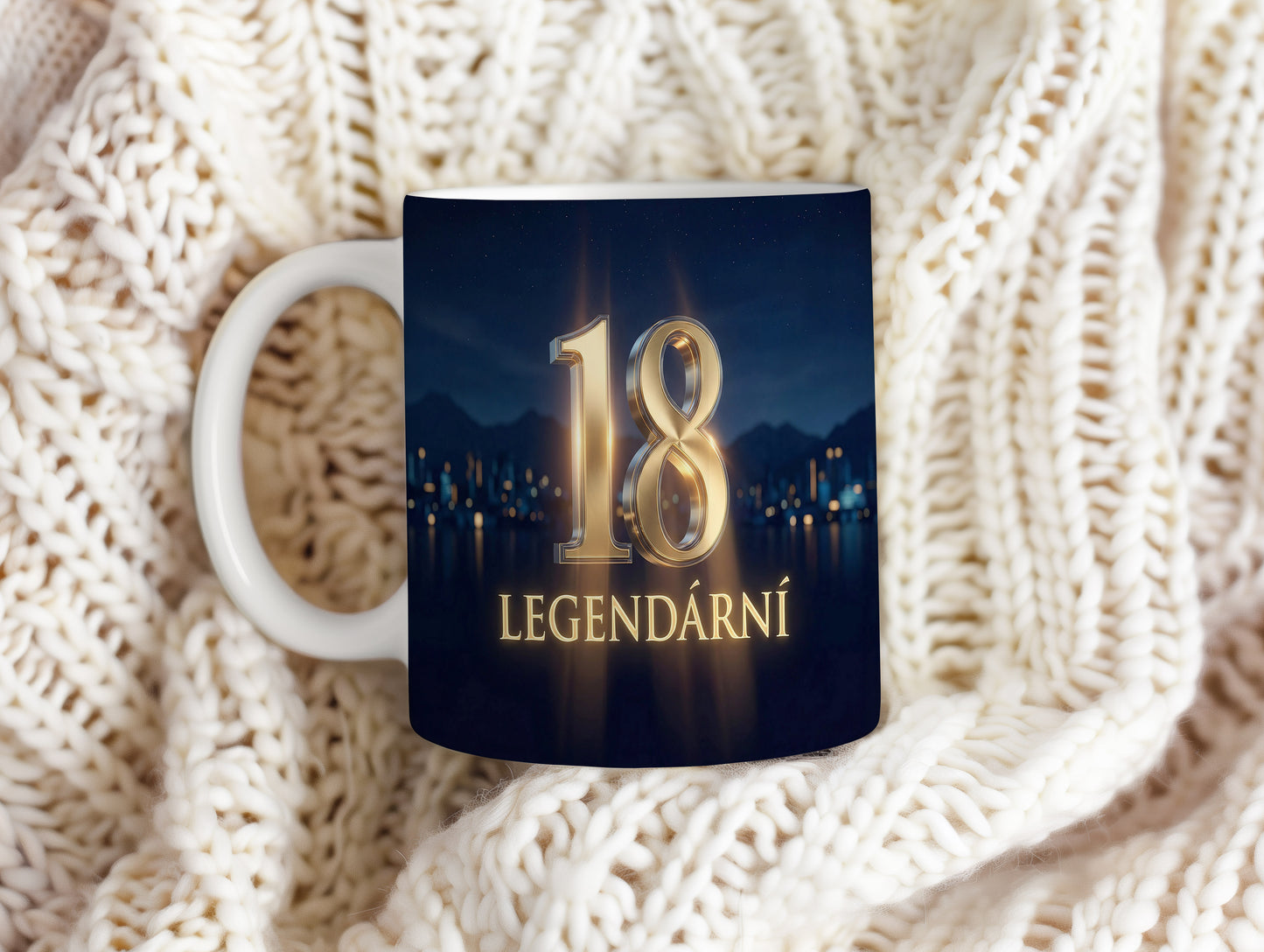 Narozeninový hrnek 18 let – LEGENDÁRNÍ