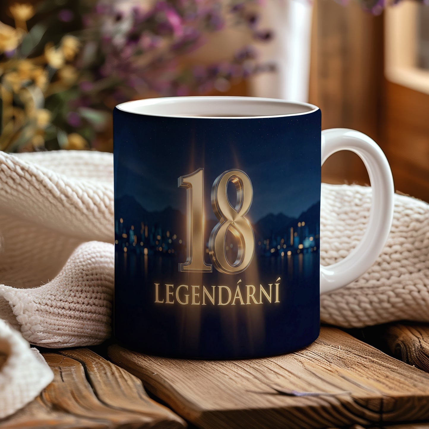 Narozeninový hrnek 18 let – LEGENDÁRNÍ
