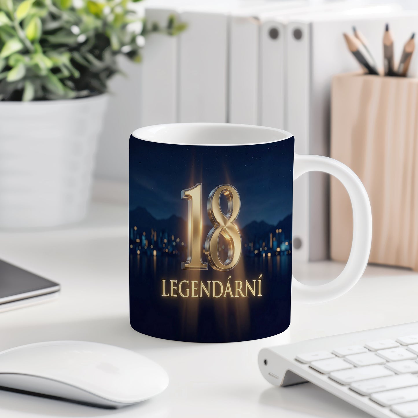 Narozeninový hrnek 18 let – LEGENDÁRNÍ