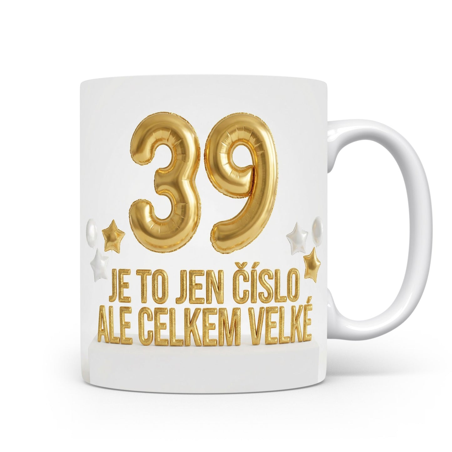 Narozeninový hrnek s číslem 39