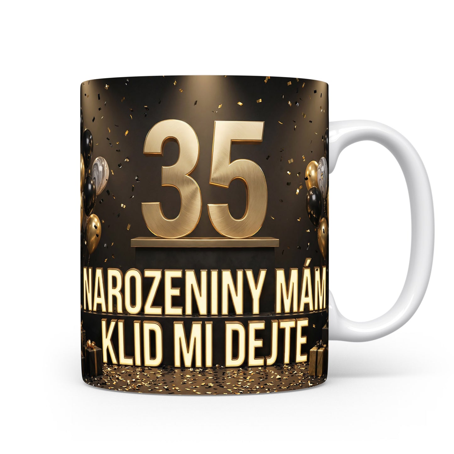 Narozeninový hrnek s číslem 35