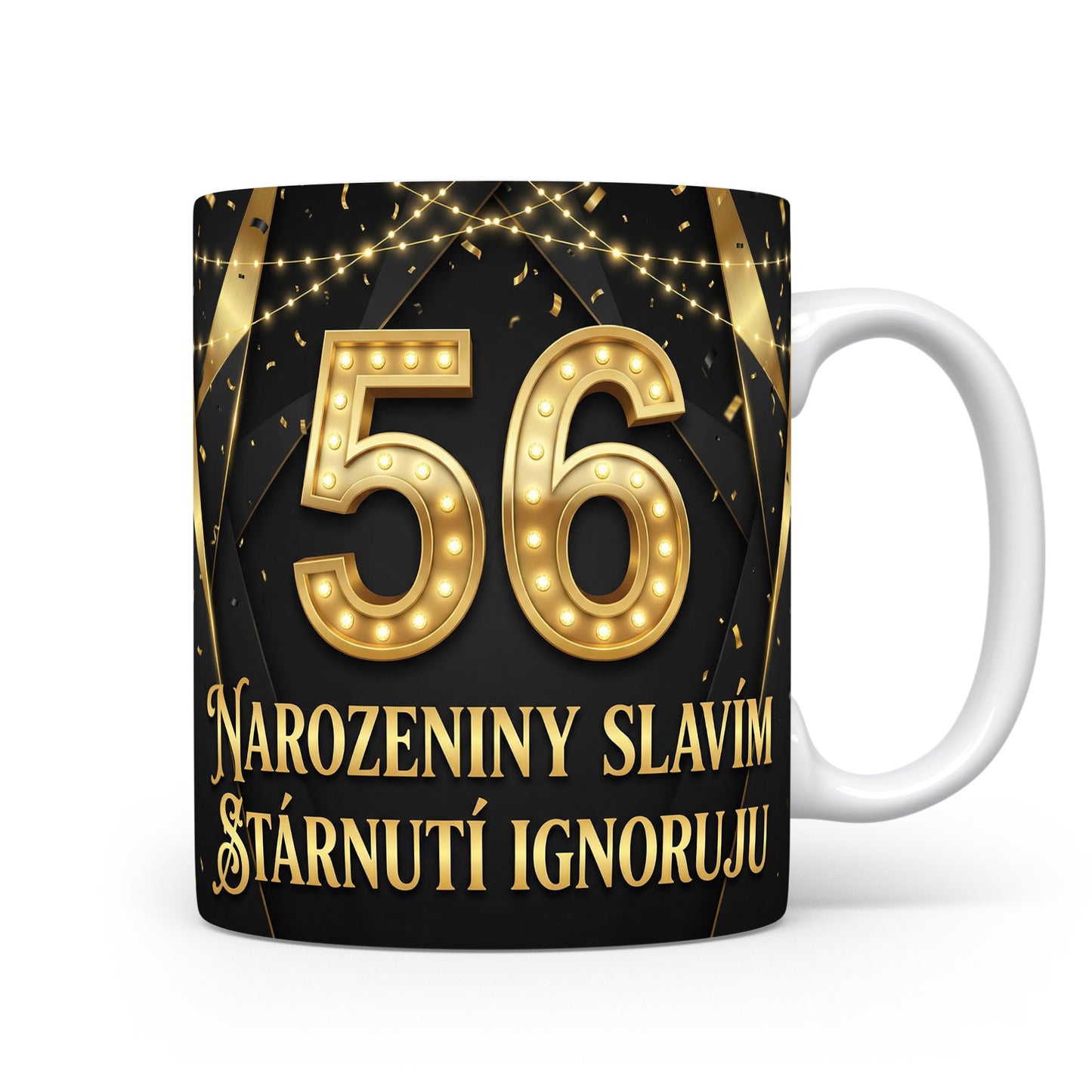Narozeninový hrnek s číslem 56
