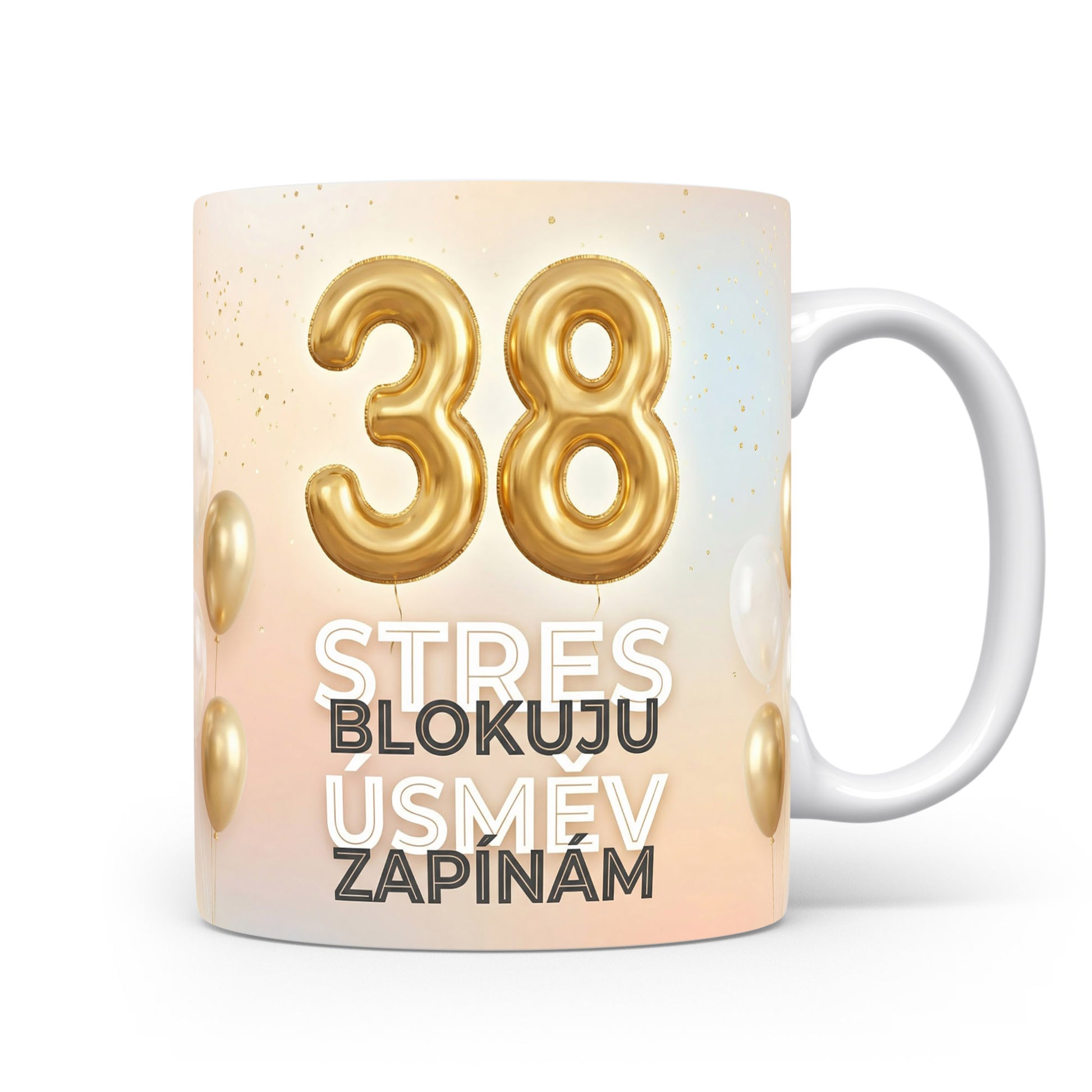 Narozeninový hrnek s číslem 38