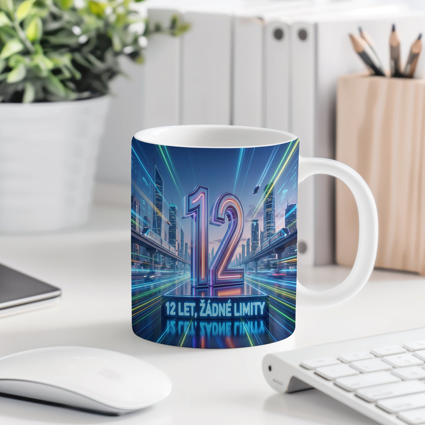 Narozeninový hrnek 12 let – 12 LET, ŽÁDNÉ LIMITY
