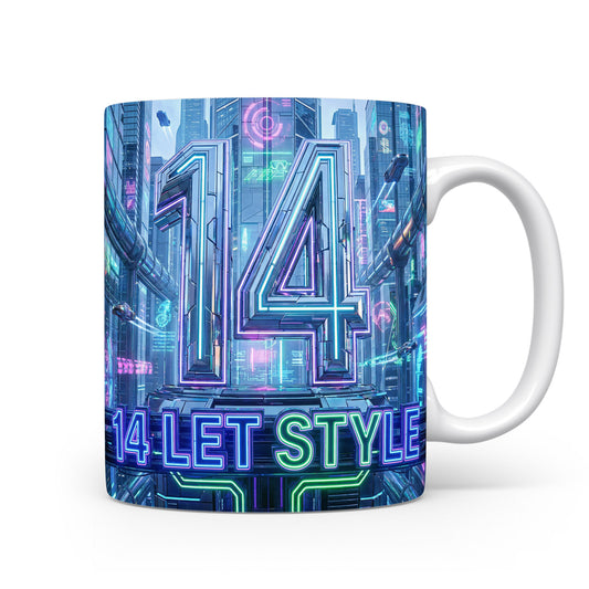 Hrnček s nápisem 14 LET STYLE