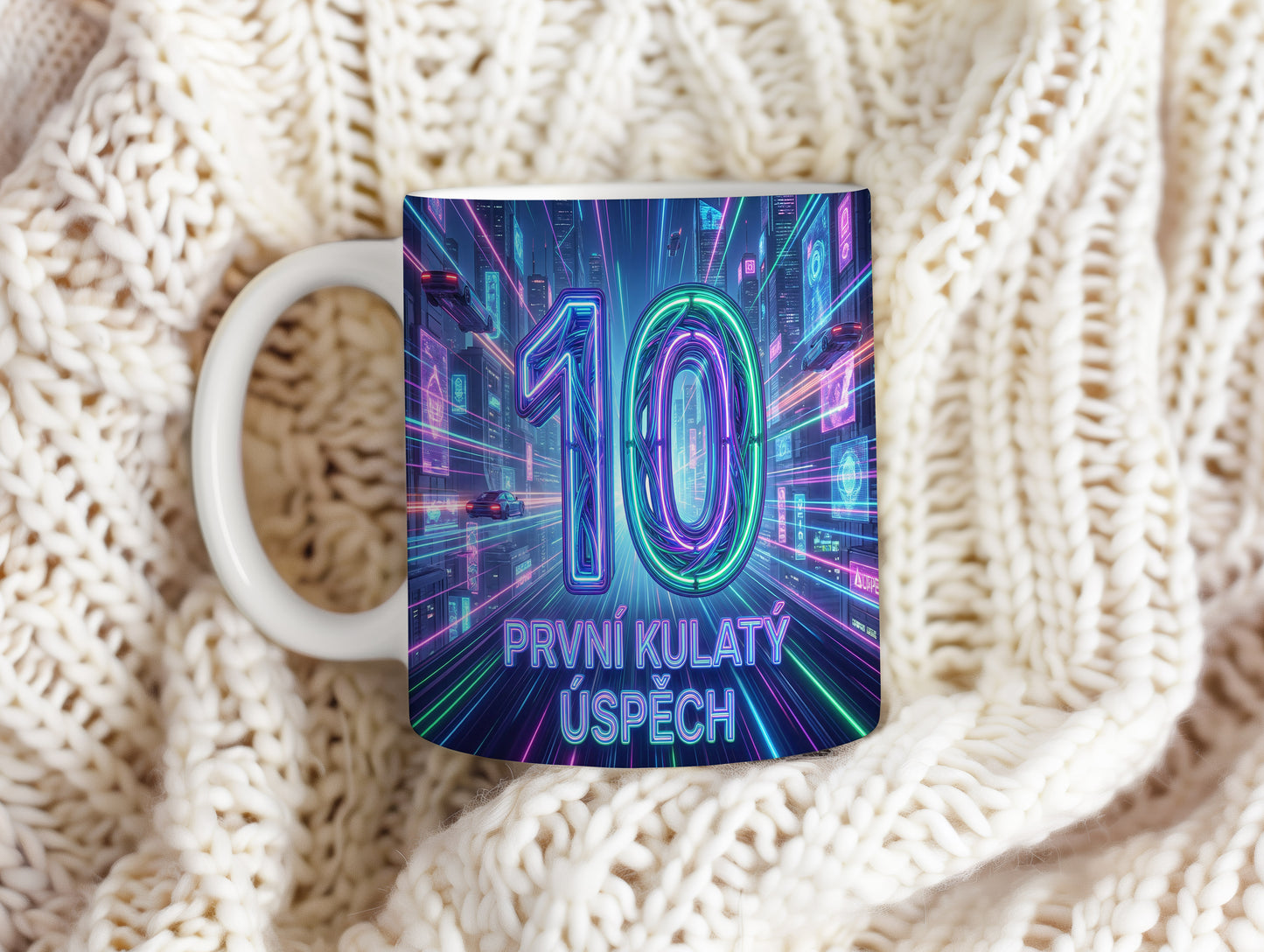 Narozeninový hrnek 10 let – PRVNÍ KULATÝ ÚSPĚCH