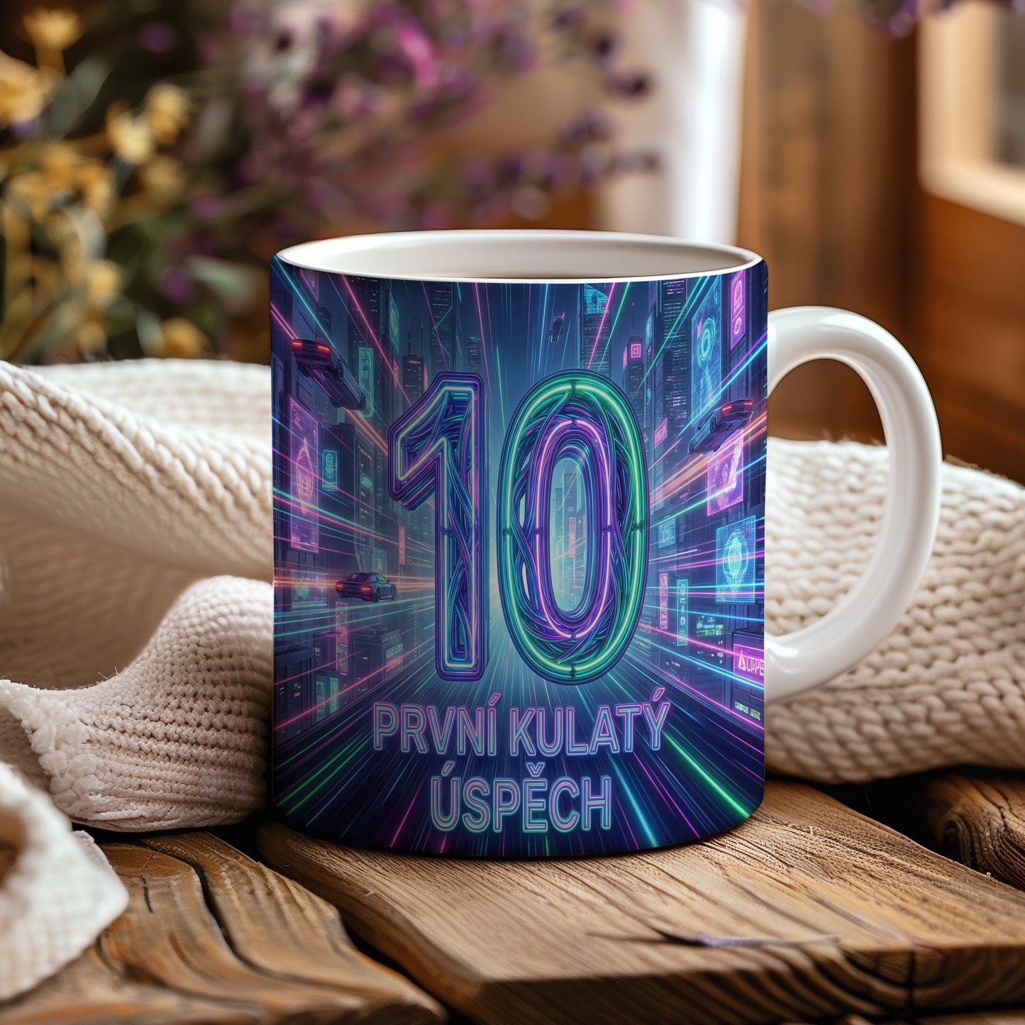 Narozeninový hrnek 10 let – PRVNÍ KULATÝ ÚSPĚCH