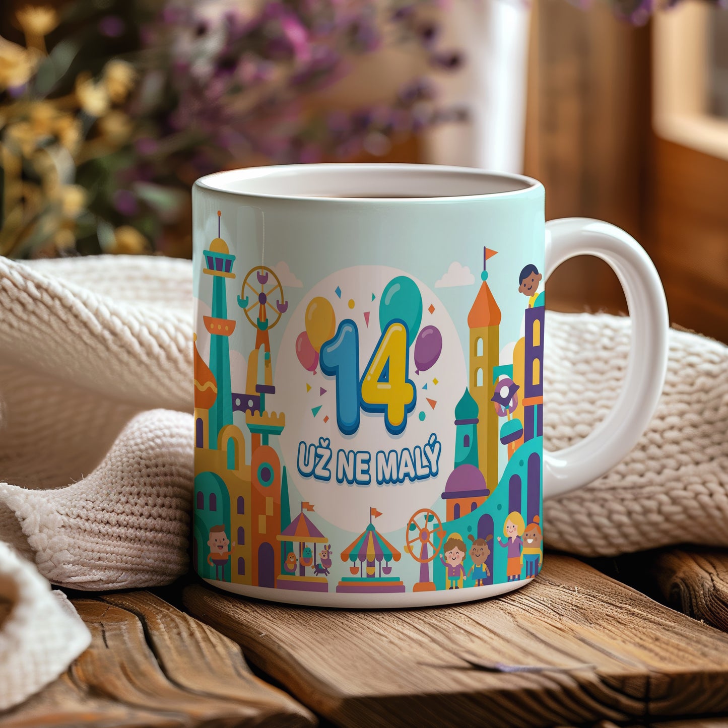 Narozeninový hrnek 14 let – UŽ NE MALÝ