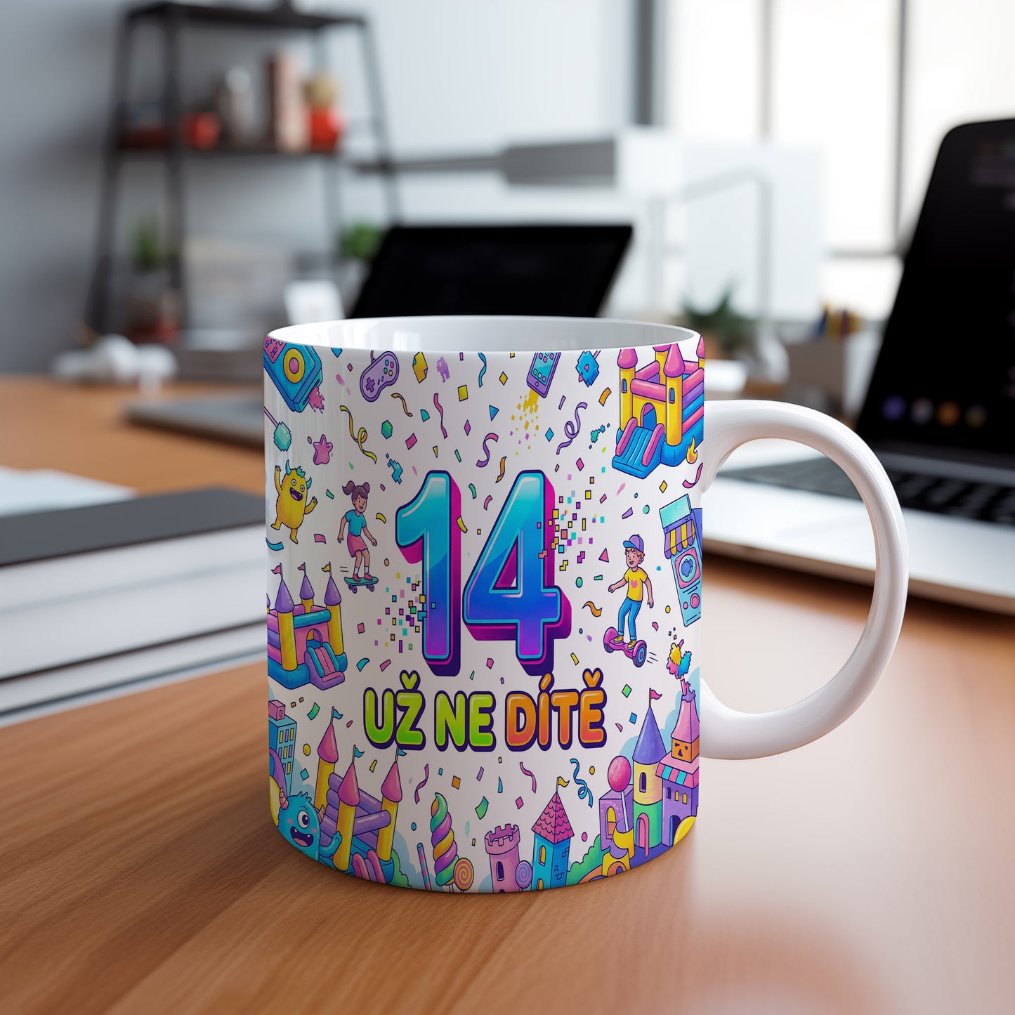 Narozeninový hrnek 14 let – UŽ NE DÍTĚ