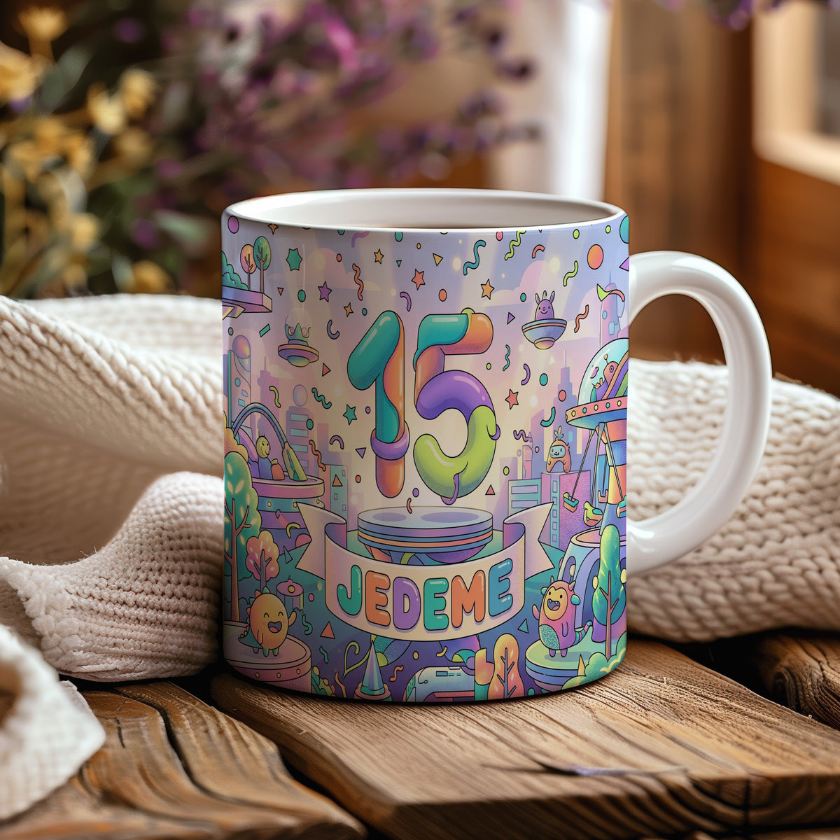 Narozeninový hrnek 15 let – JEDEME