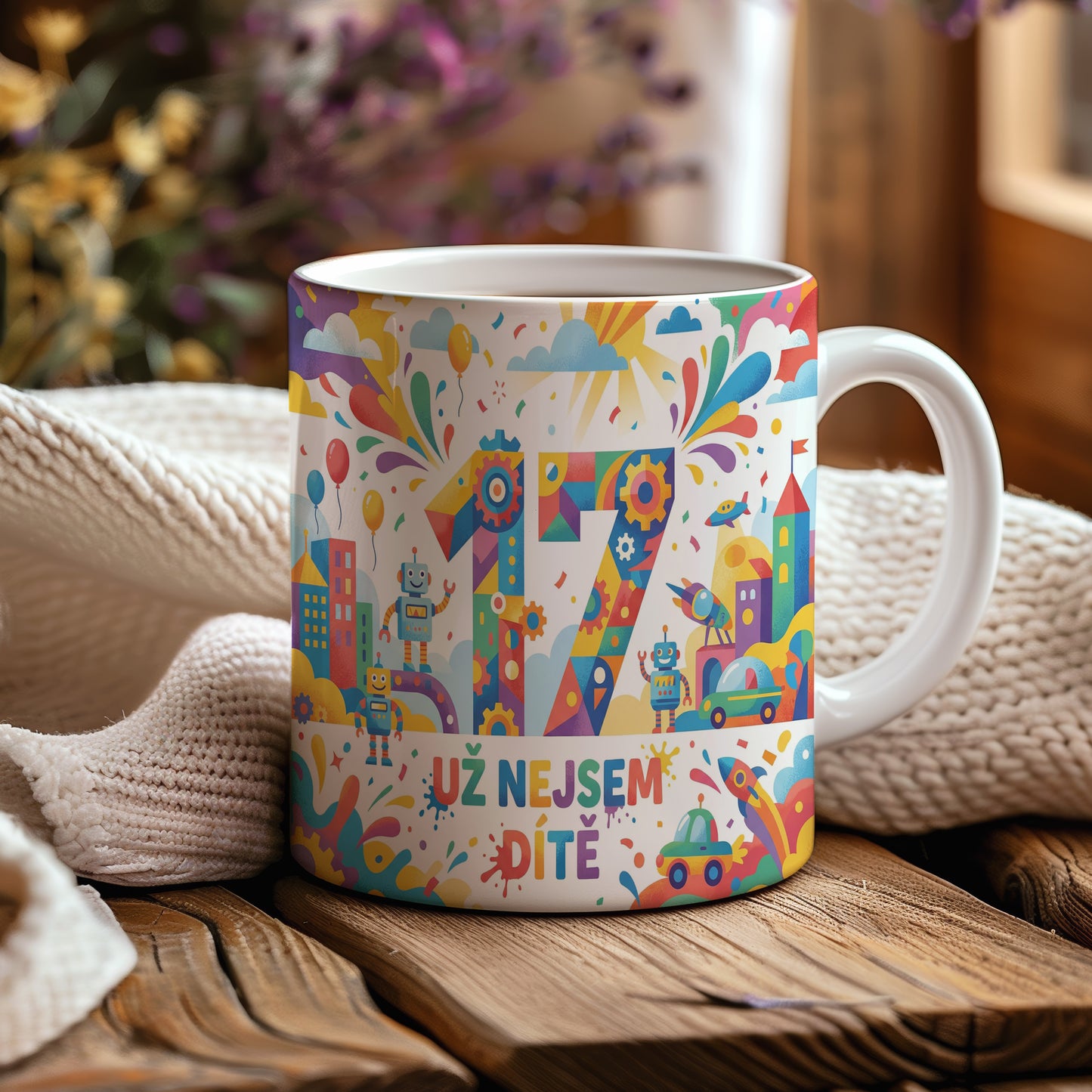 Narozeninový hrnek 17 let – UŽ NEJSEM DÍTĚ