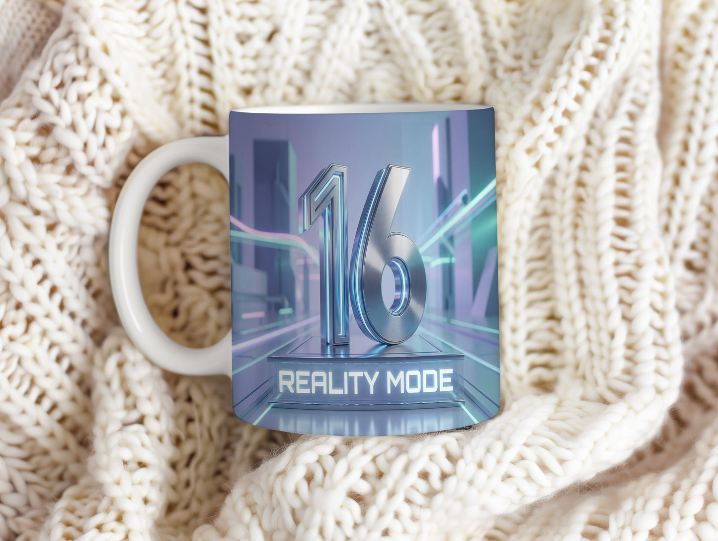 Narozeninový hrnek 16 let – REALITY MODE