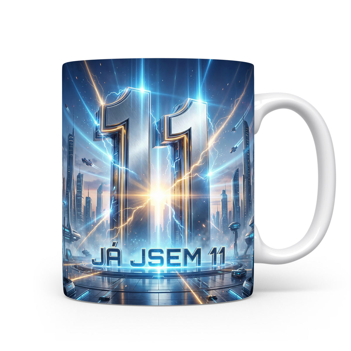 Narozeninový hrnek s číslem 11