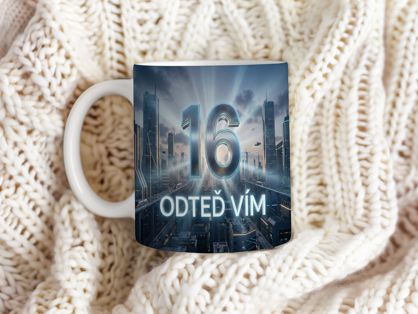 Narozeninový hrnek 16 let – ODTEĎ VÍM